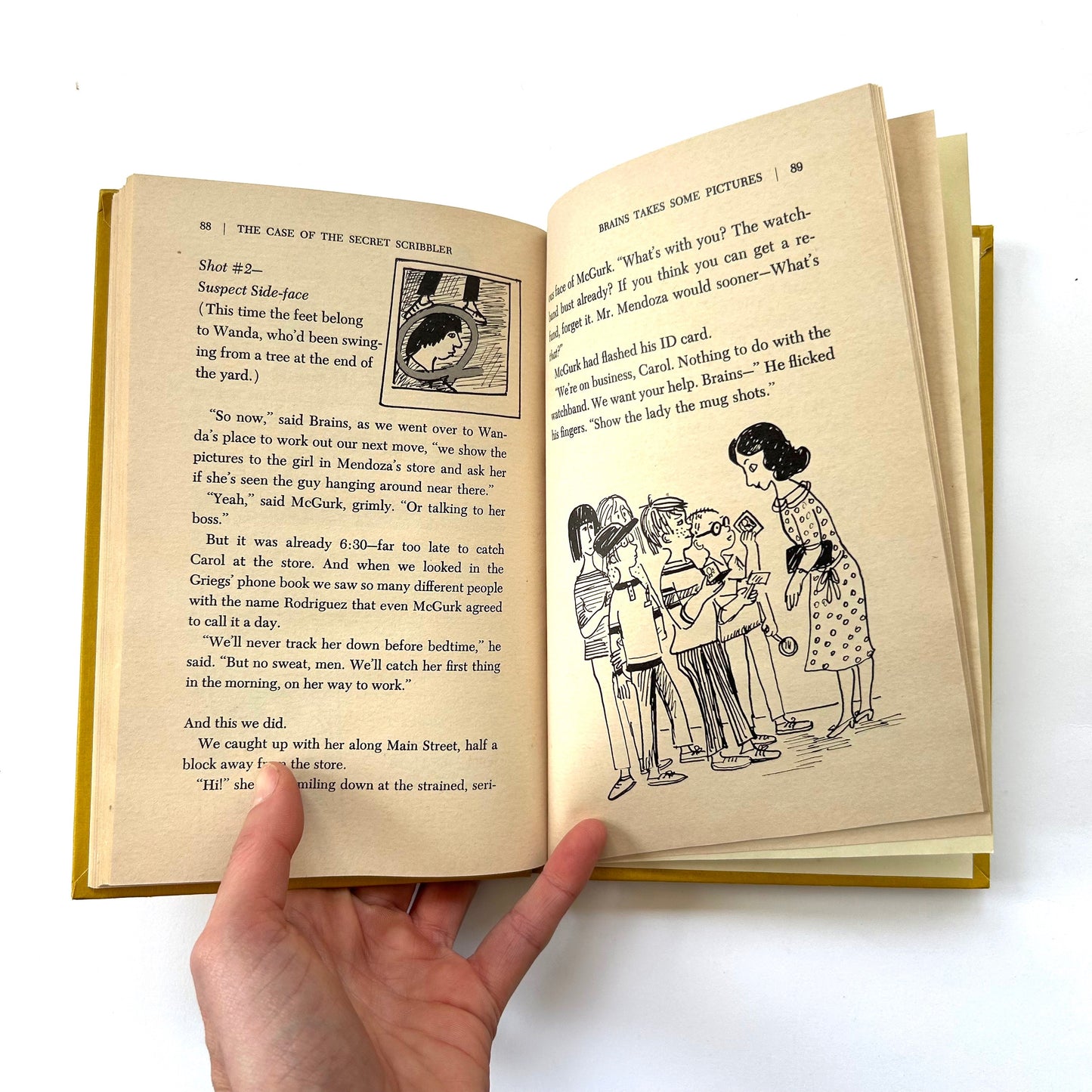 The Case of the Secret Scribbler