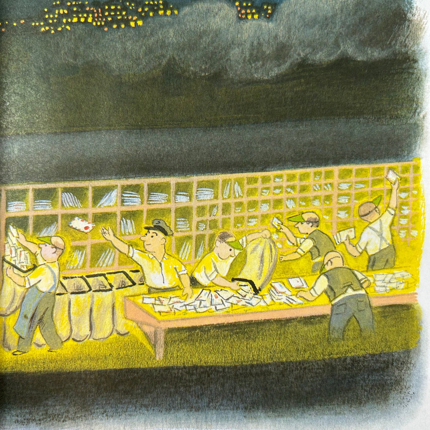 Seven Little Postman