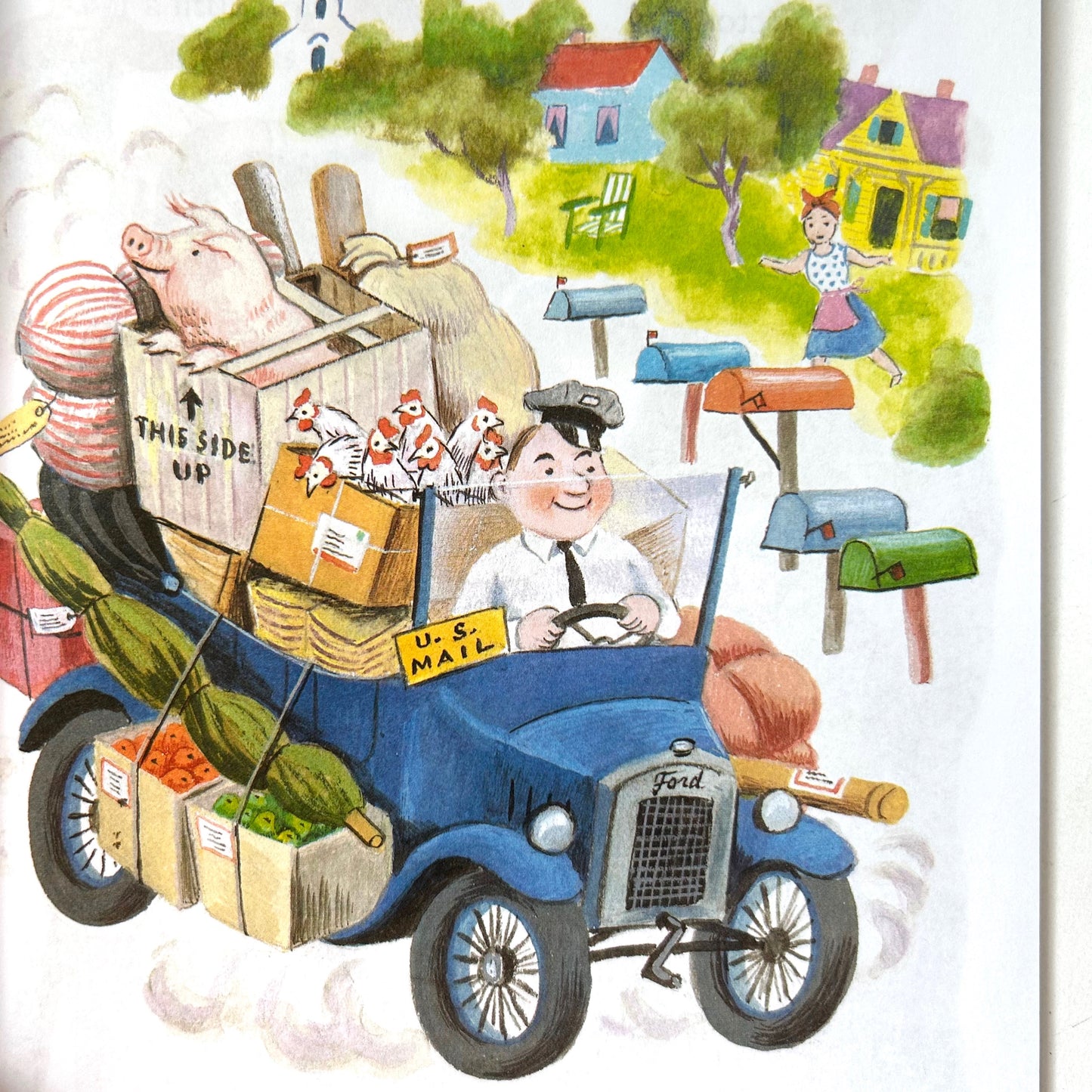 Seven Little Postman