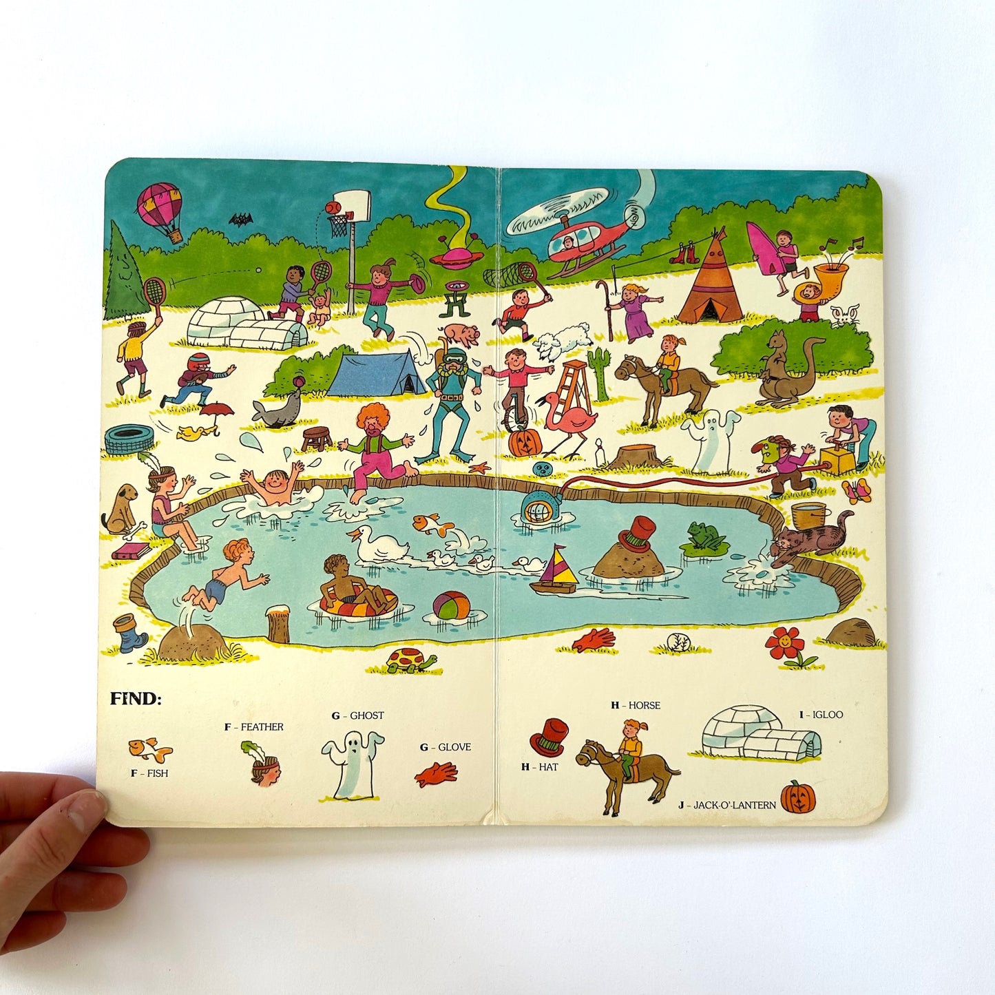 Preschool Can You Find ABC Picture Book