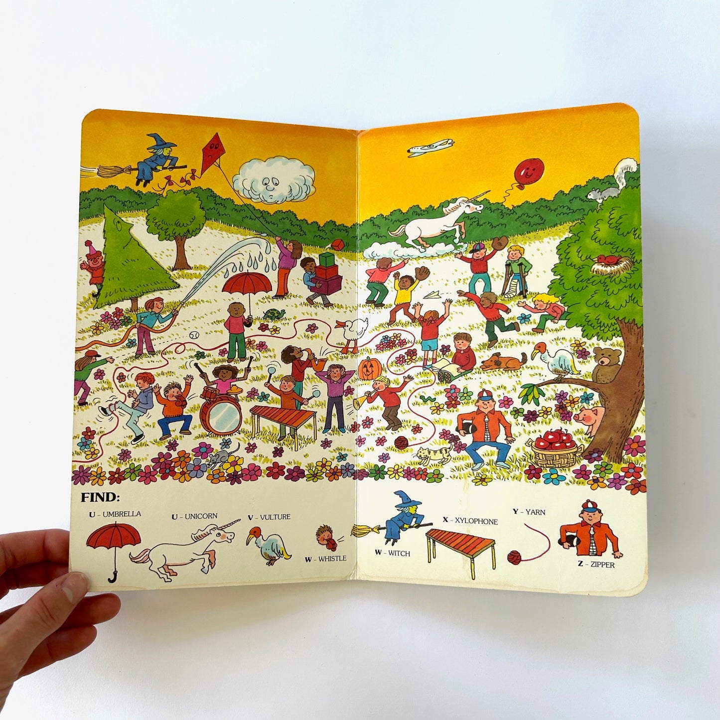 Preschool Can You Find ABC Picture Book