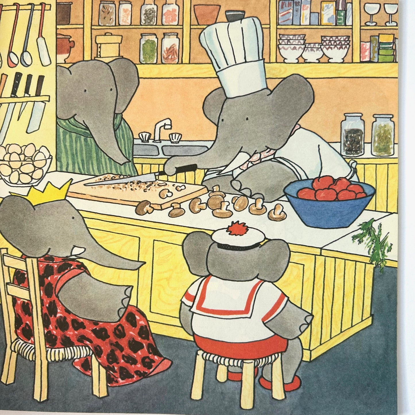 Babar Learns to Cook