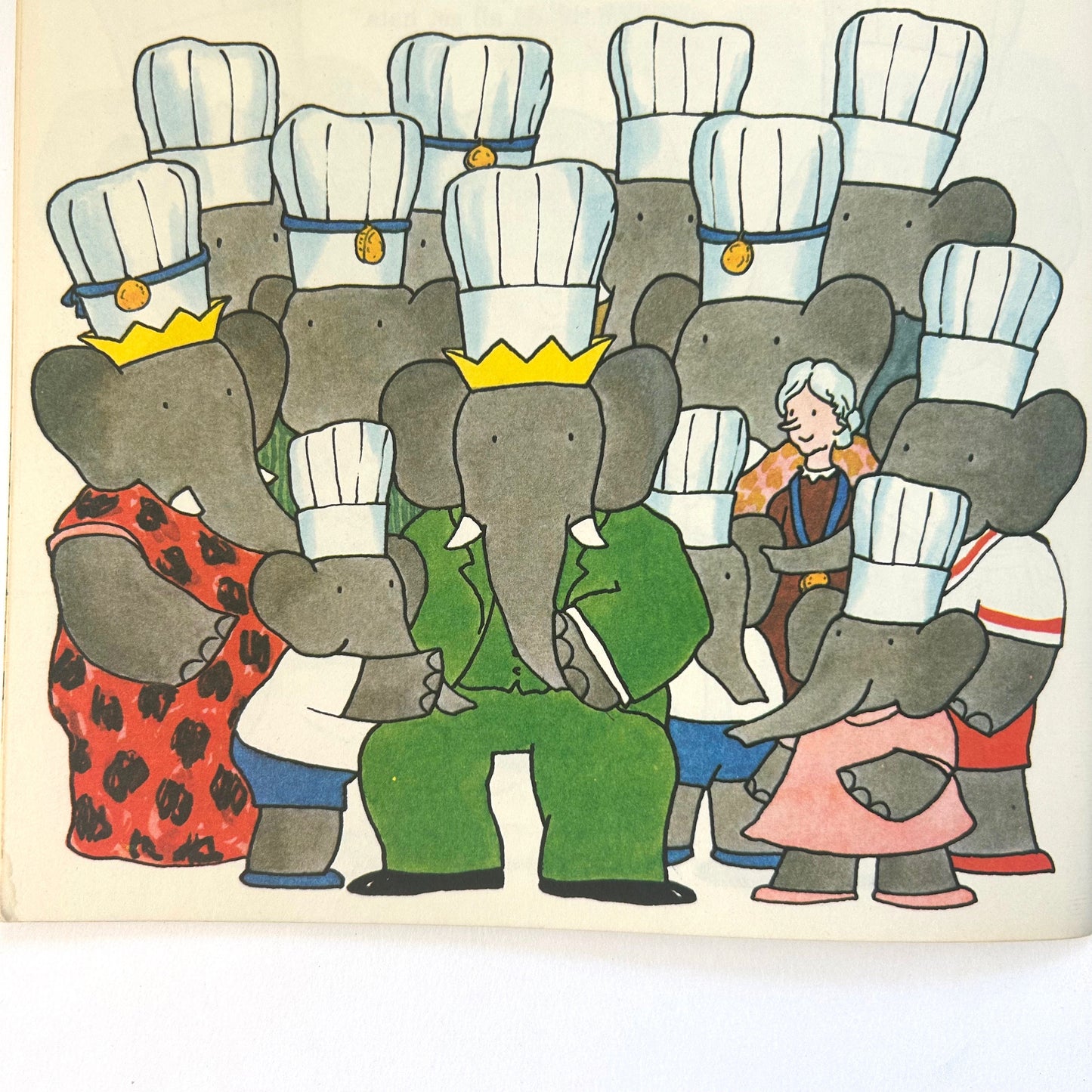 Babar Learns to Cook