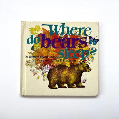 Where Do Bears Sleep?
