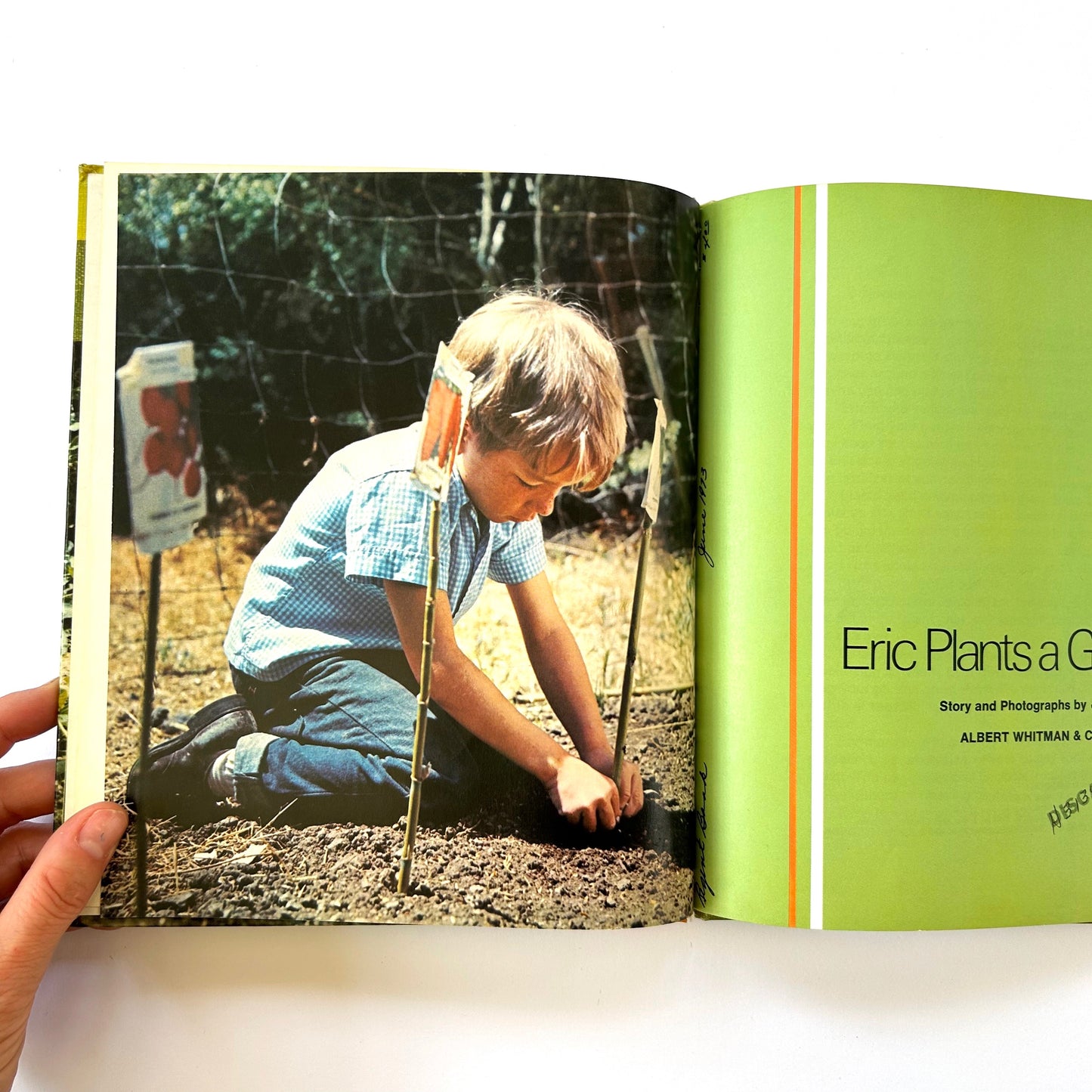 Eric Plants a Garden