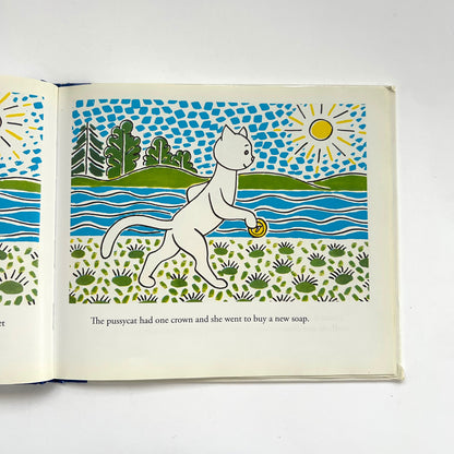 A Doggie and a Pussycat: How They Were Washing the Floor