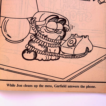 A Day in the Life of Garfield Coloring Book