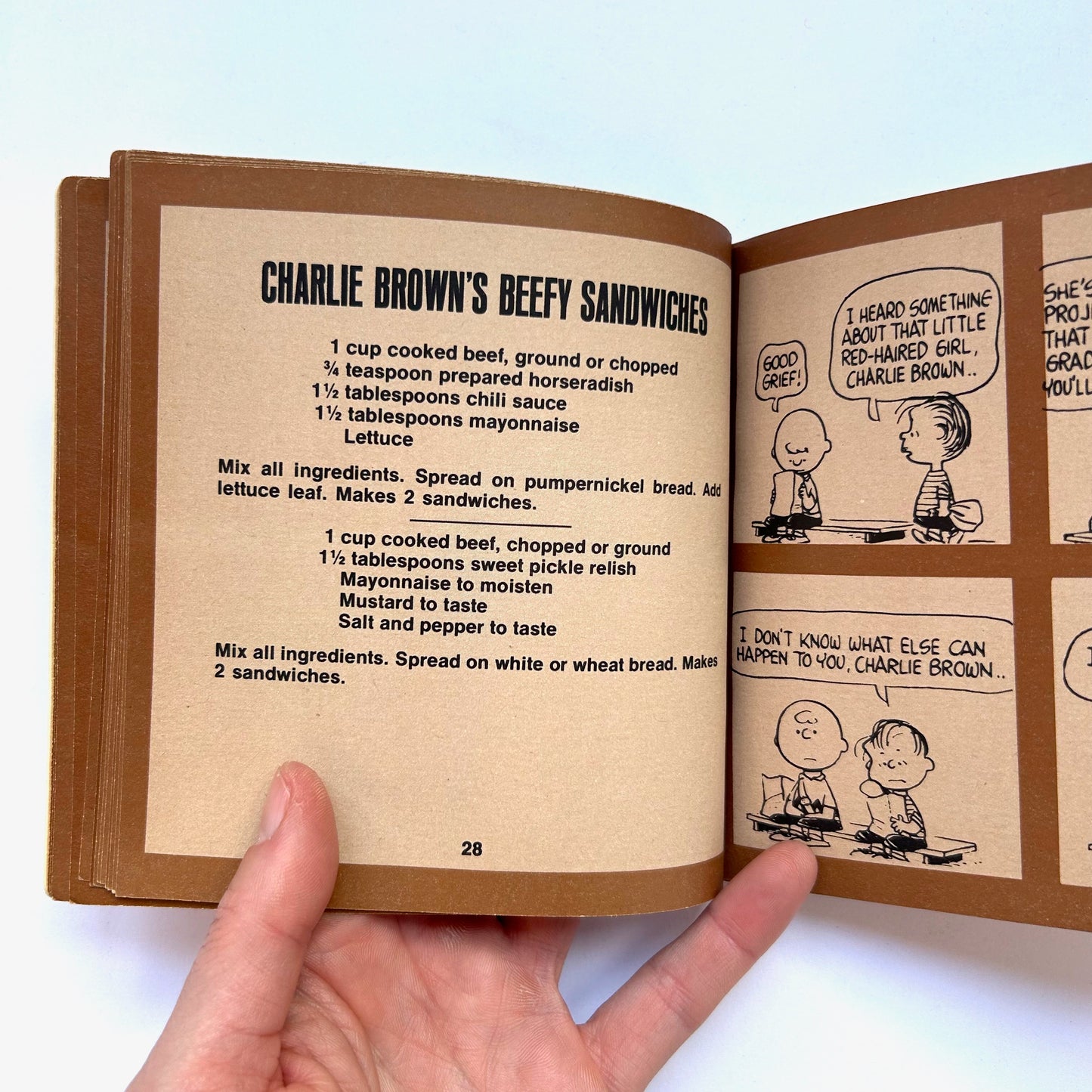 Peanuts Lunch Bag Cook Book