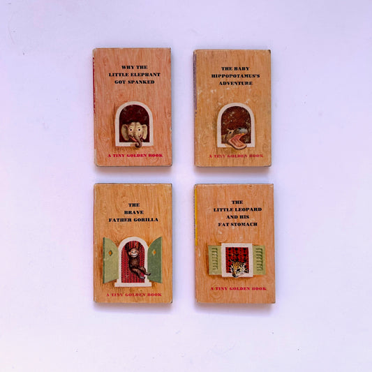 Four Tiny Golden Books
