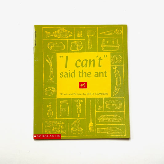I Can't Said the Ant