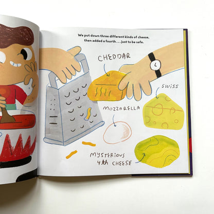 A Pizza With Everything On It