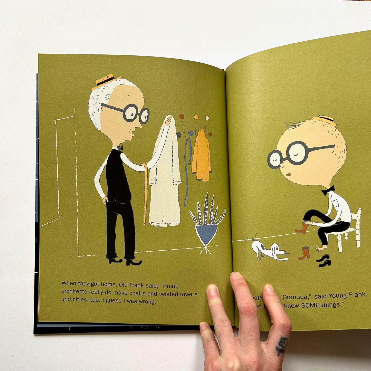 Young Frank Architect (Signed)